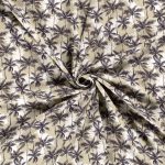 Viscose Poplin Trees Sand 19662-052 - Image 2