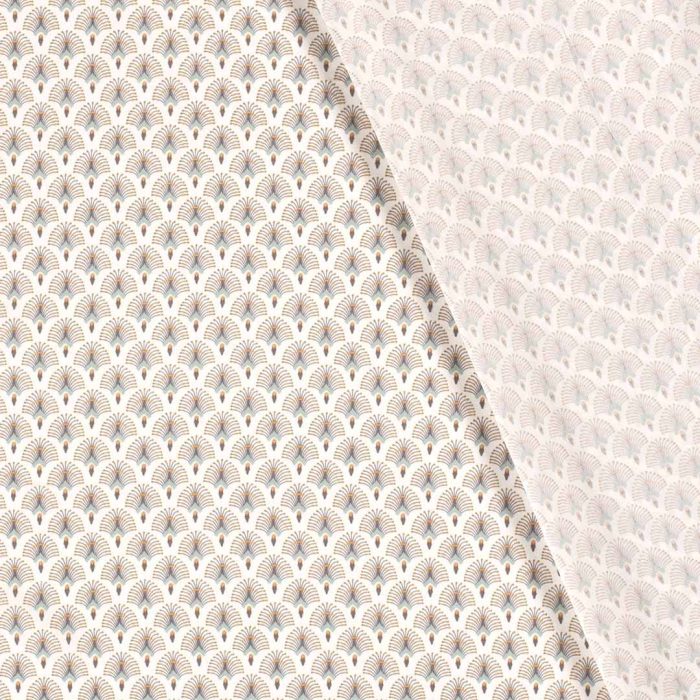 Viscose Poplin Print White 19664-050 - Image 3