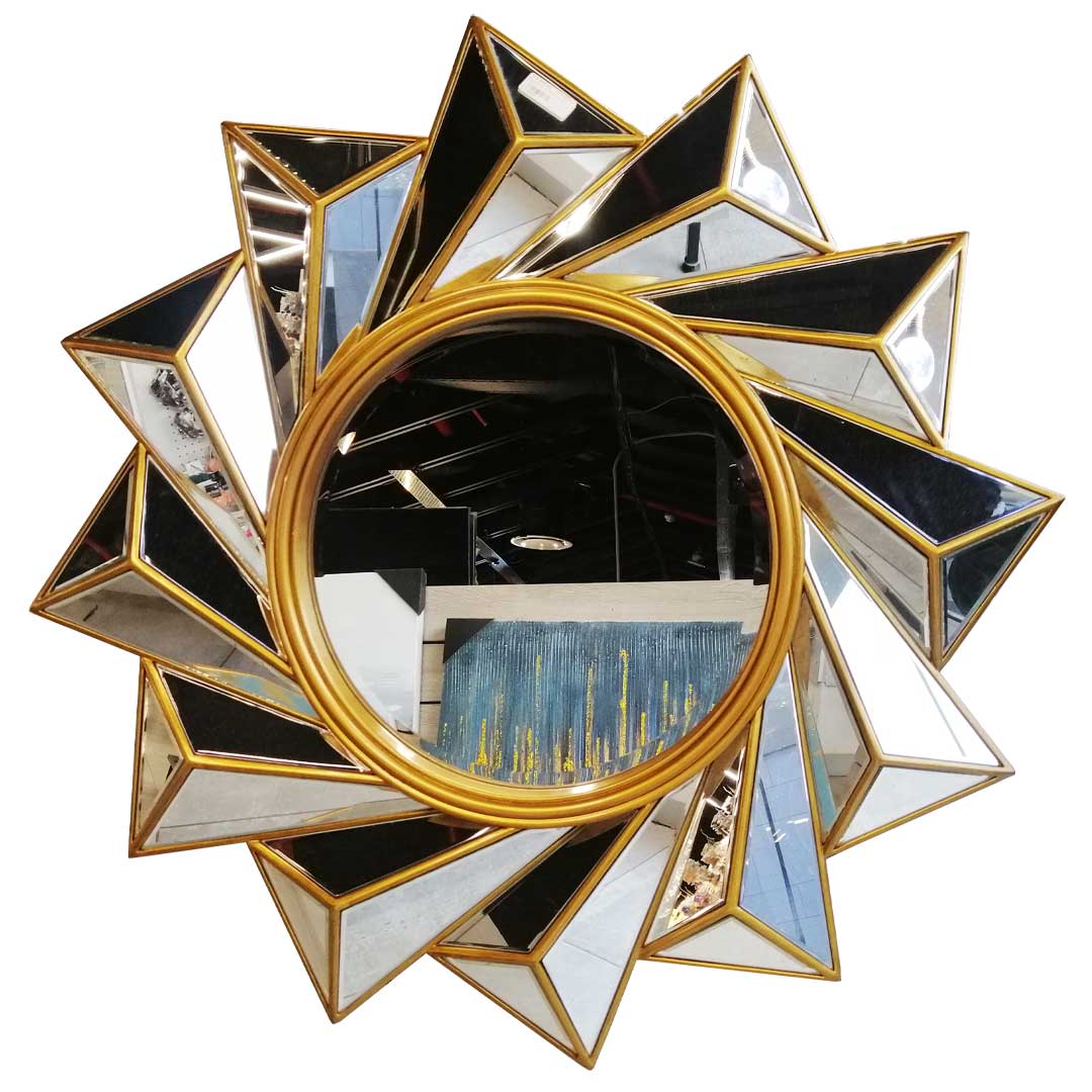 Sun Decorative Mirror 95x95cm