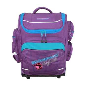 BOOMERANG Purple School Bag S-537