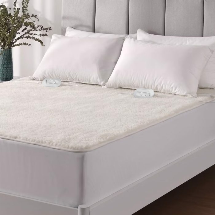 Queen XL  PurePleasure Sherpa Fleece Electric Blanket ZEPP152205S - Image 3