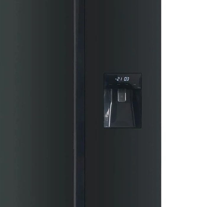 DEFY DFF456 Glass Fridge Black - Image 2