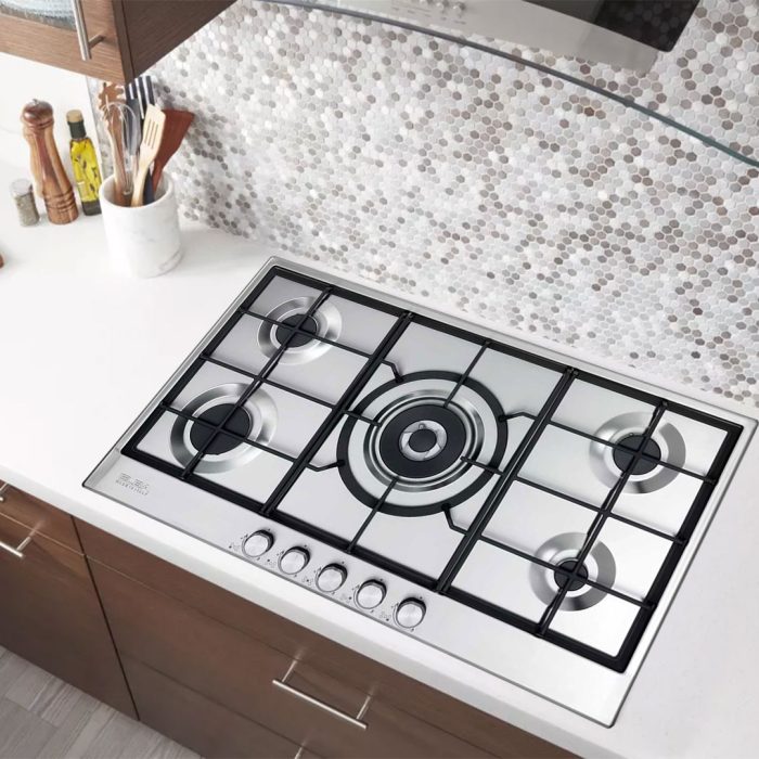 ELBA ELIO Gas Hob 90cm 5 Burner 02/EN95-545AND - Image 3
