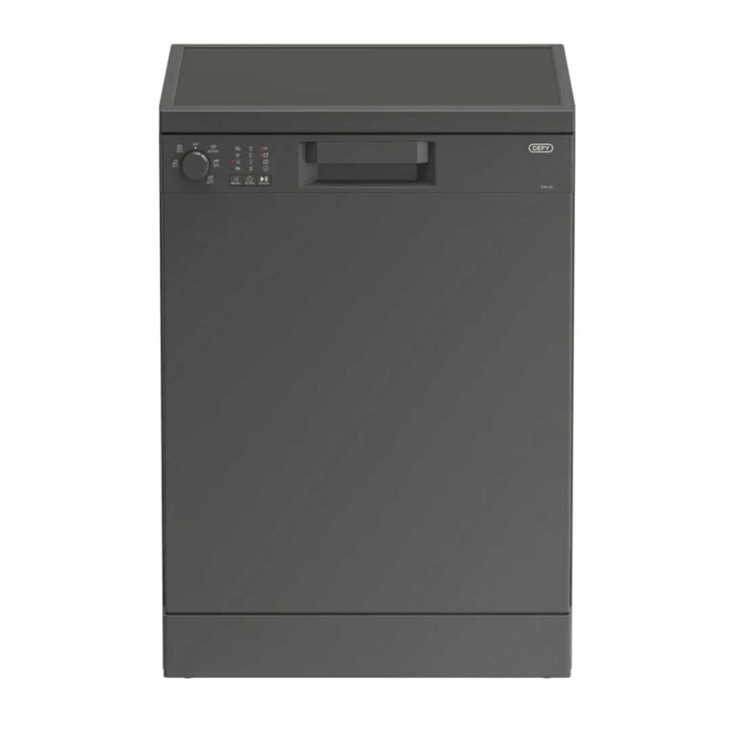 Metro Lifestyle’s DEFY Dishwasher DDW242 – A sleek, energy-efficient dishwasher with multiple wash programs, perfect for modern kitchens and families.