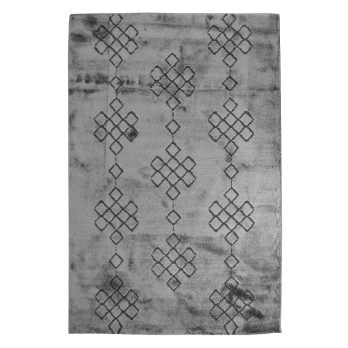 Doral Geometric Grey Carpet (2304A)