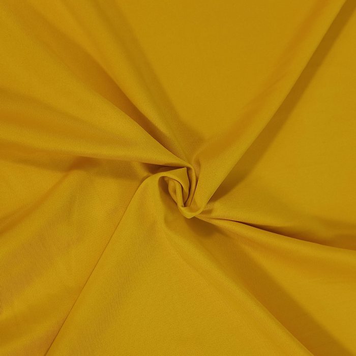 Plain Scuba Mustard Fabric A821 - Image 3