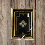 Rectangle Tray 2Pc Medallion - Image 3