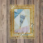 Tray Set 2Pcs Marble - Image 3