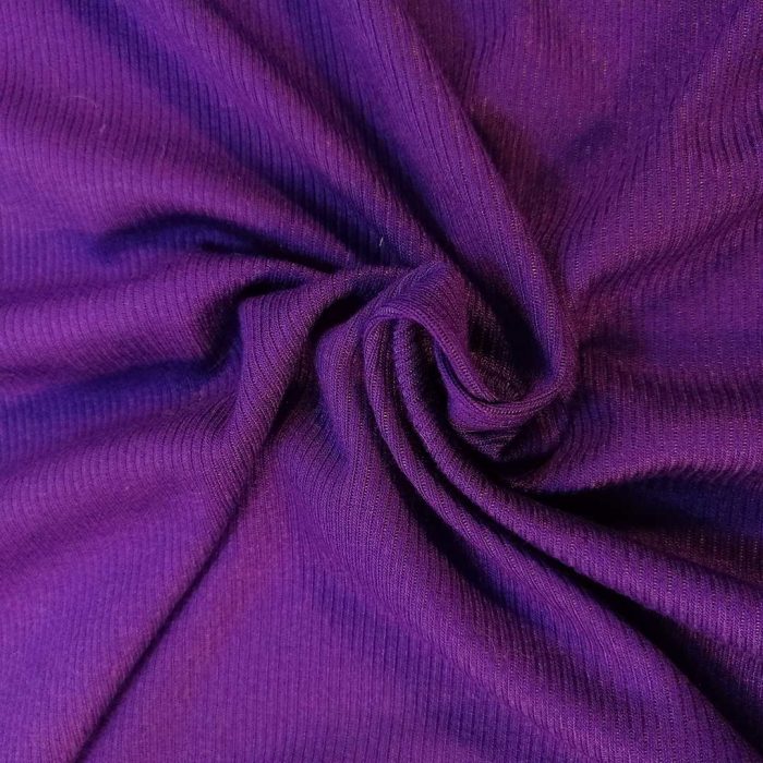 Plain Ribbed Viscose Lycra 115cm-2 - Image 3