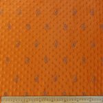 Plush Fleece Porcupine-7 Orange 150cm Fabric