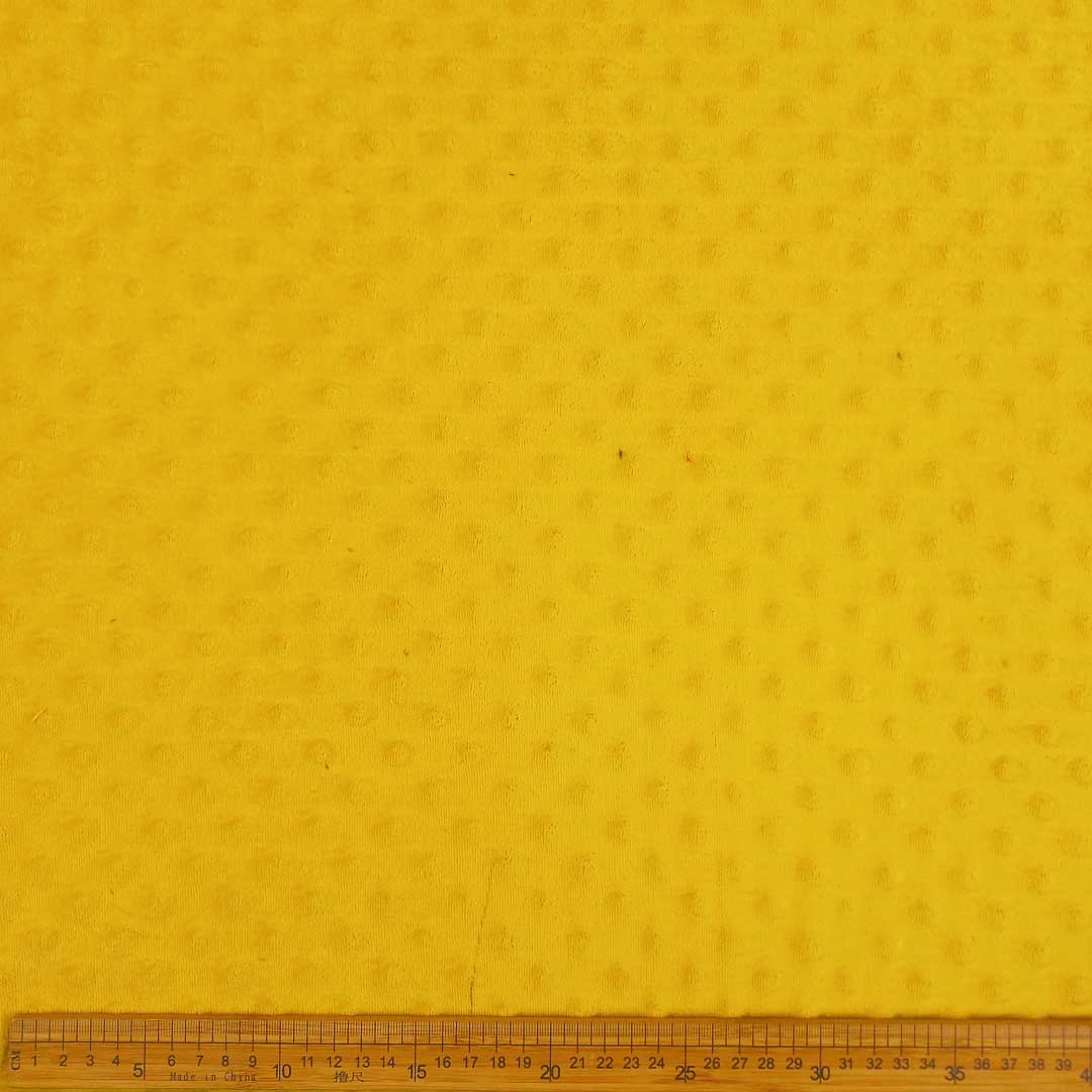 Minky Fleece Yellow (6) Fabric