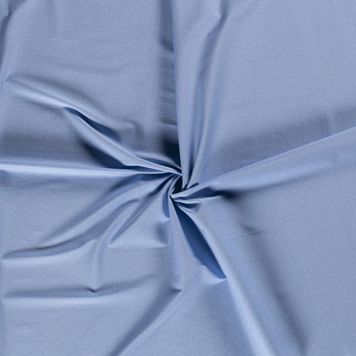 Euro Viscose Spandex Blue Polka Dot 13185/003 - Image 2