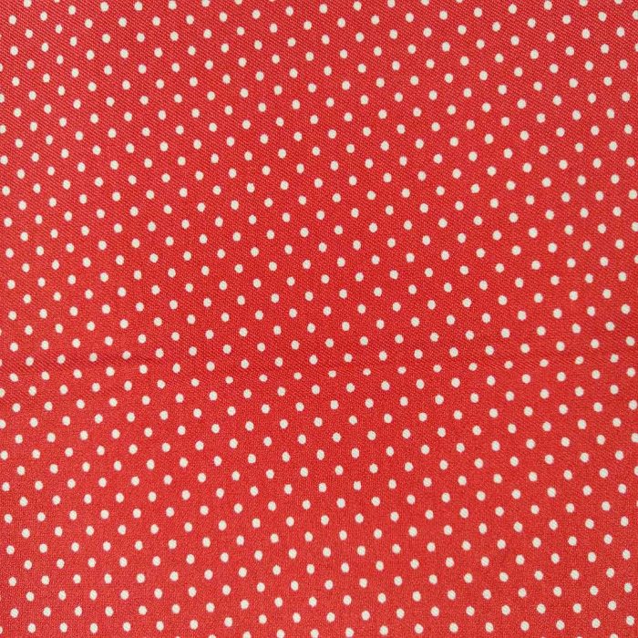 Euro Viscose Spandex Red Dots 15192/057 - Image 2