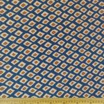 Euro Viscose Spandex Indigo Abstract 15194/006