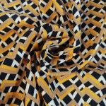 Euro Viscose Spandex Navy Abstract 15195/008 - Image 3