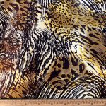Printed Satin -1 from Metro Lifestyle with beautiful prints and a silky finish, ideal for creating fashion and home décor items.