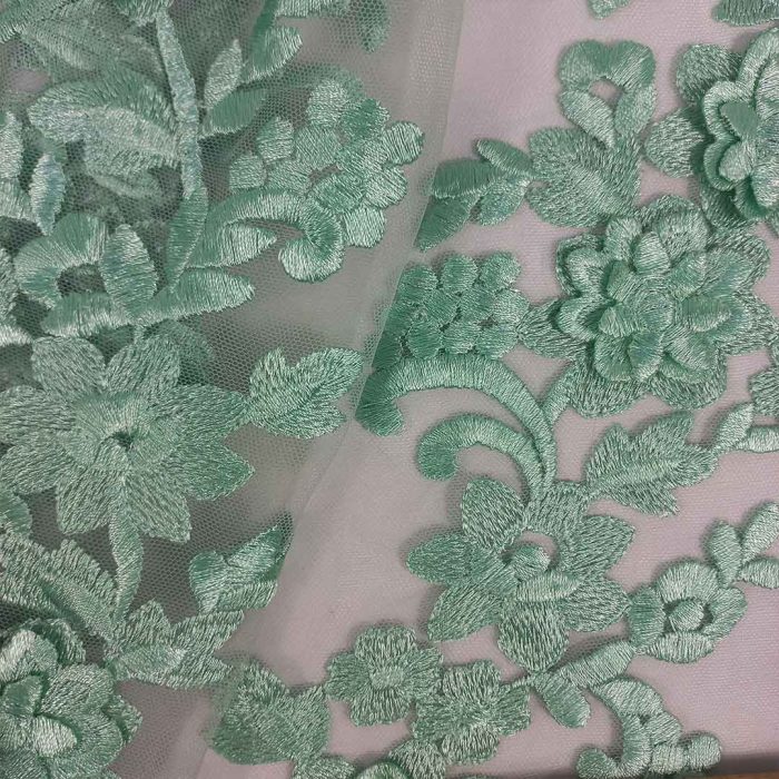 Fancy Knitted Tulle Flower Npx1255-2 - Image 3