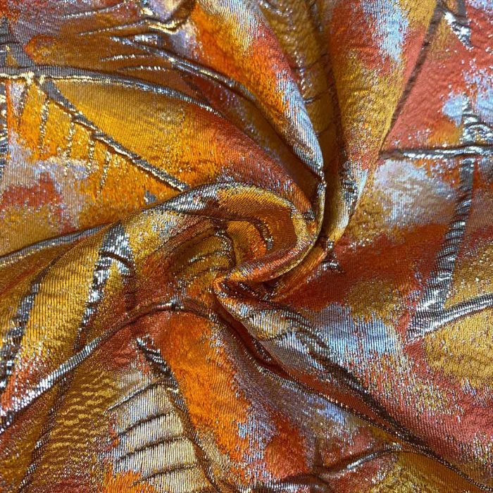 Brocade 15980 Prism Orange - Image 3