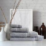 Colibri Imperial Hand Towel 50x90cm Silver