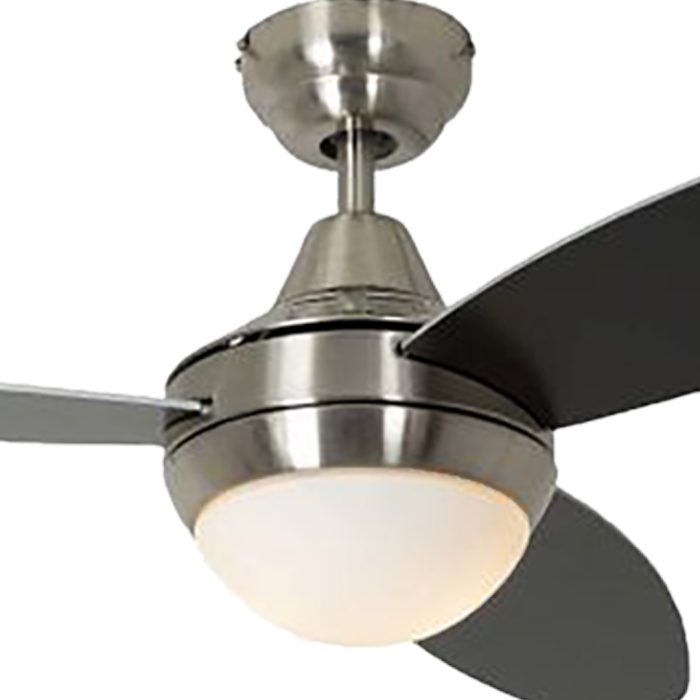F36SCS Satin Chrome Silver Black Blade - Image 2