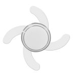 FAN Light with Retractable Blade BQ-FL606 - Image 2