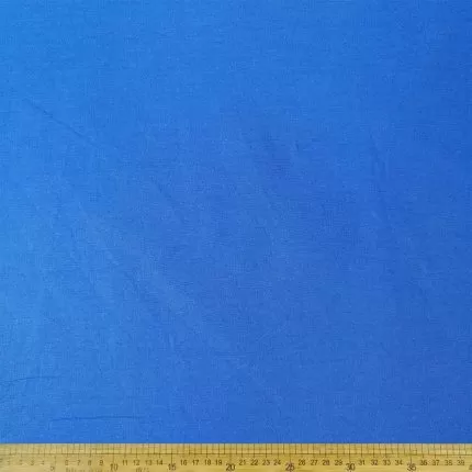 100% Plain Cotton Royal-Blue 240cm Fabric