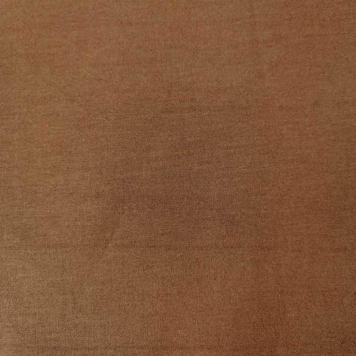 100% Plain Cotton Brown 240cm Fabric - Image 2