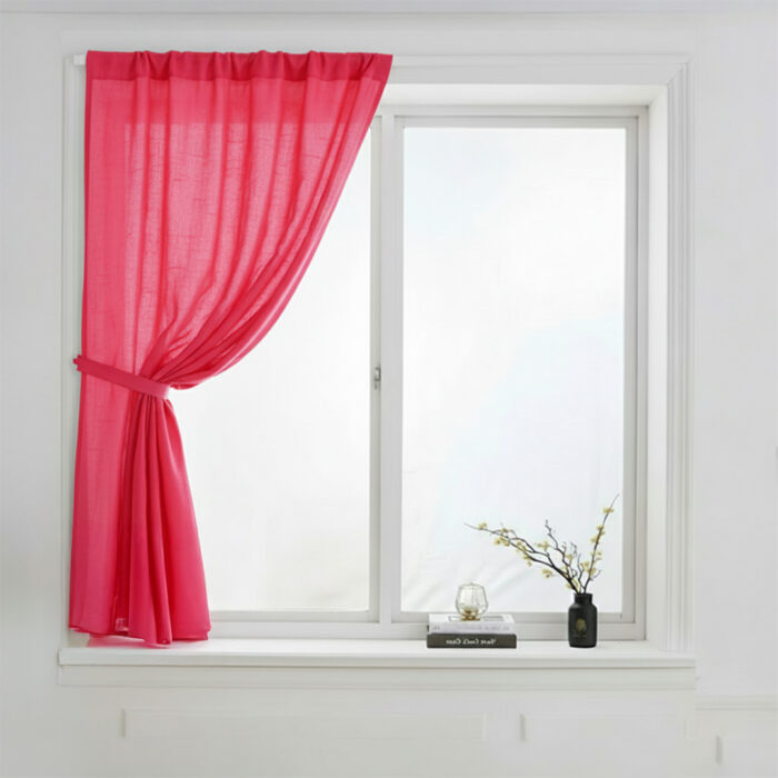 Organza Nail Crushed 260/280cm Red - Image 2