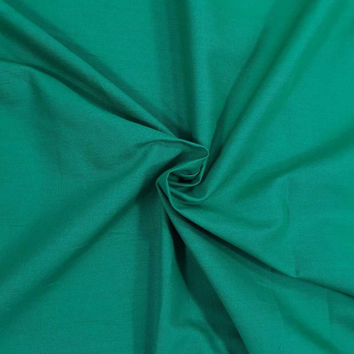 Cotton Plain Dyed 01805/125 EmeraldGreen - Image 3