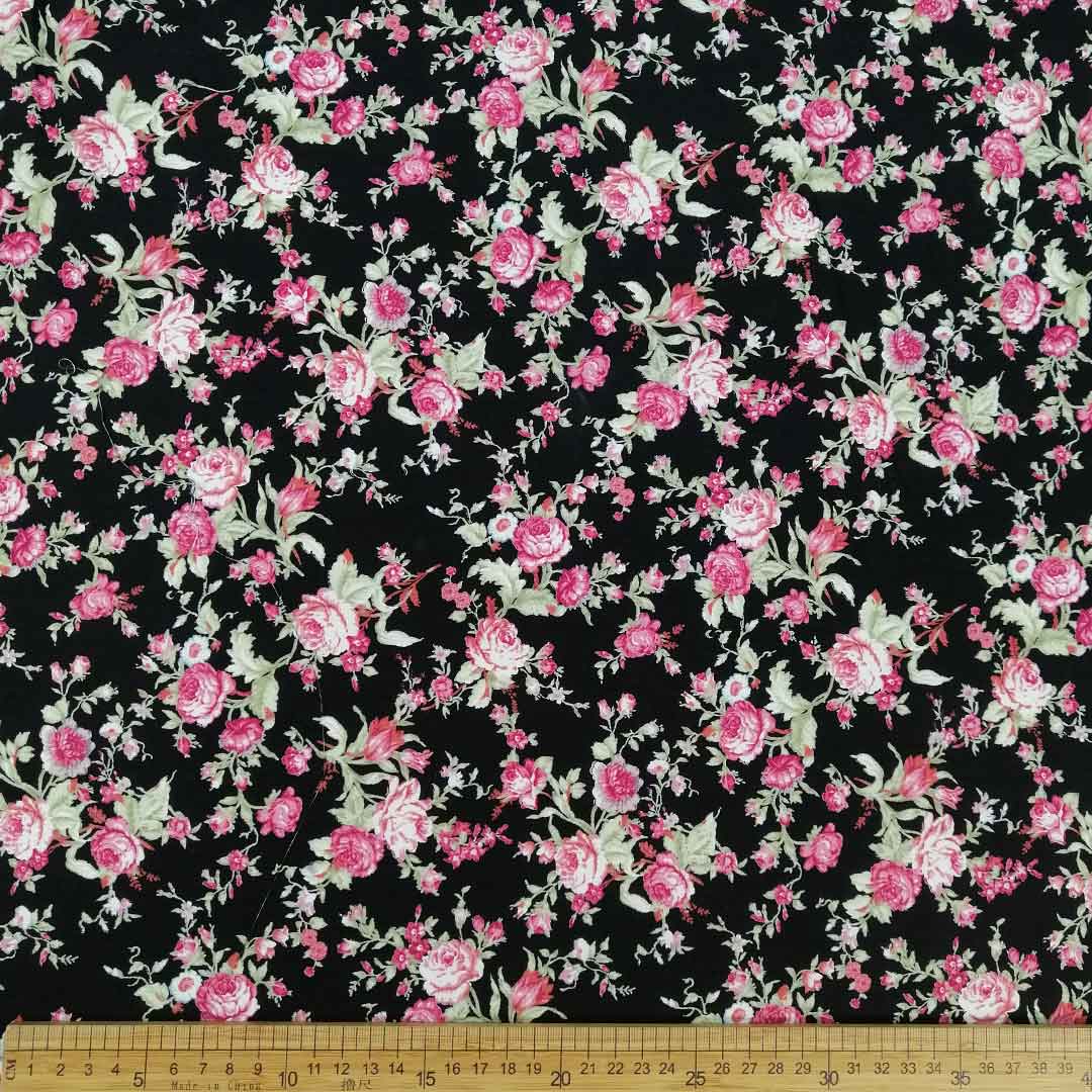 100% Cotton Poplin Printed -6 Floral