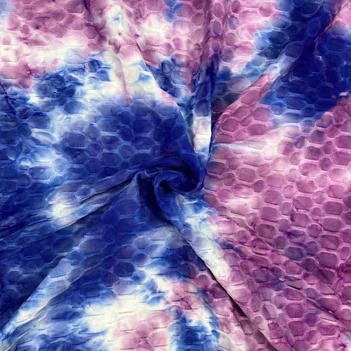 Yoga Jaquard Tie-Dyed Purple-Pink - Image 3
