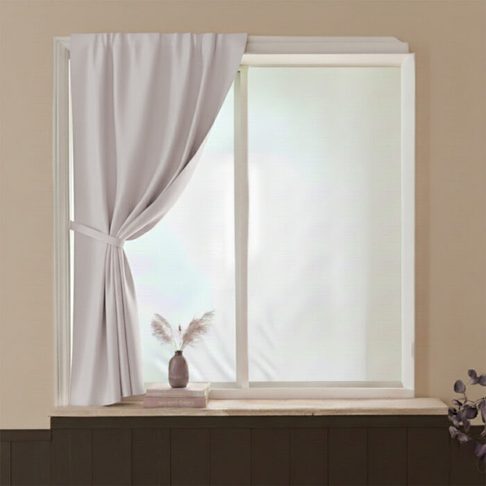 Plain Taffeta 280cm Ivory - Image 2