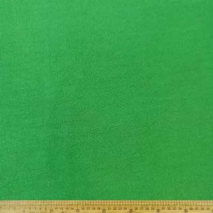 100% Plain Cotton Green 240cm Fabric