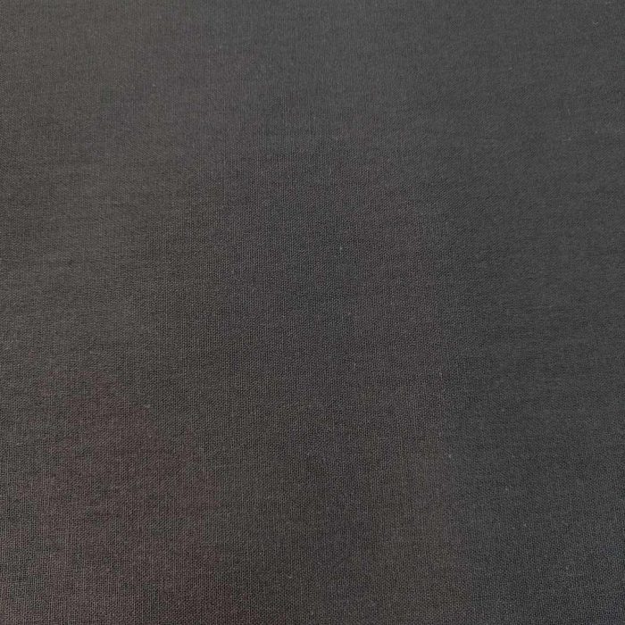 100% Plain Cotton Black 240cm Fabric - Image 2
