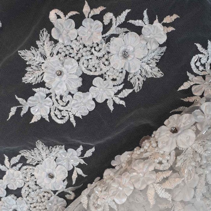 Embroidered Tulle-1 JH-HP17-531 - Image 3