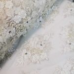 Embroidered Tulle Cream JH-HP17-531 - Image 3