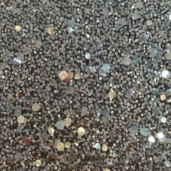 Emb Tulle Am34254.00 Cream-2 - Image 2