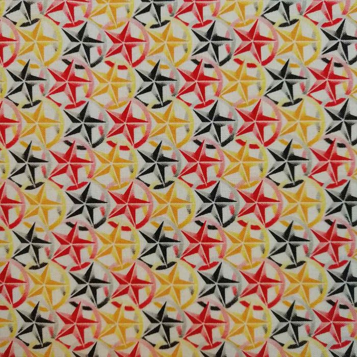 100% Cotton Ptd-20 Star Circle - Image 2