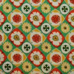 100% Cotton Ptd-29 Blocked Floral - Image 2
