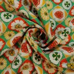 100% Cotton Ptd-29 Blocked Floral - Image 3