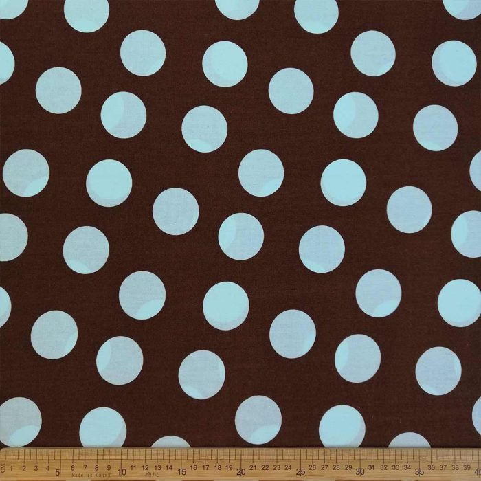 100% Cotton Ptd-55 Big Polkas