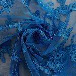 Tulle With Sequins -2 Turquick - Image 3