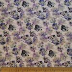 100% Cotton Printed-10 Poppies