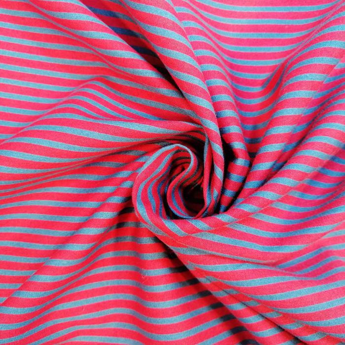 100% Cotton Printed-11 Stripes - Image 3