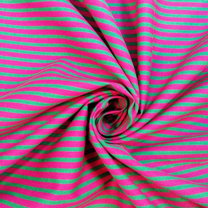 100% Cotton Printed-12 Stripes - Image 3