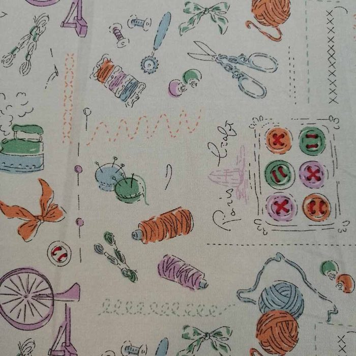 100% Cotton Printed-30 Sewing Sketch - Image 2