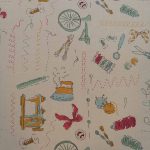 100% Cotton Printed-31 Sewing Sketch - Image 2