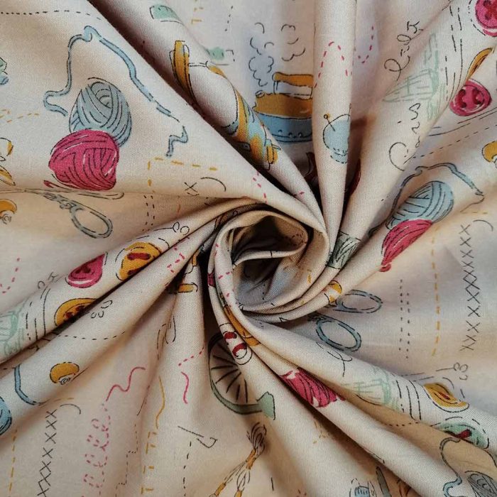 100% Cotton Printed-31 Sewing Sketch - Image 3