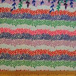100% Cotton Printed-3 Dotted Stripes