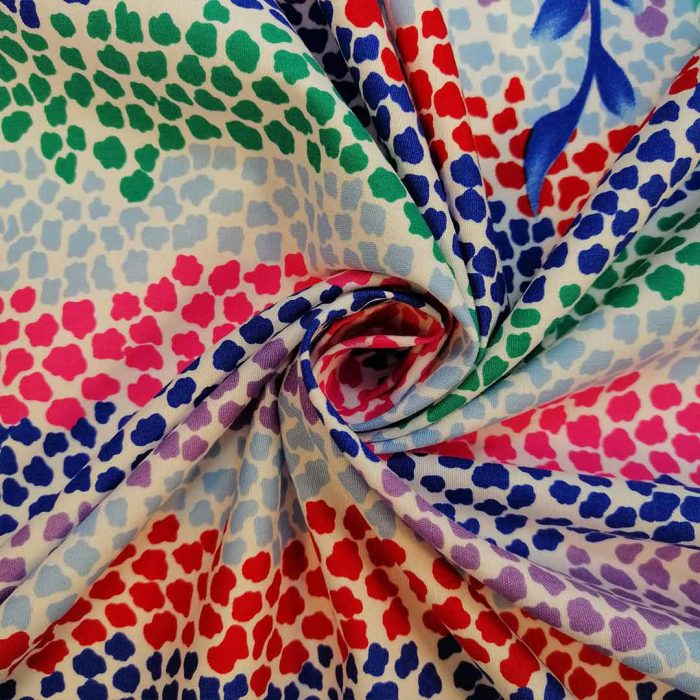 100% Cotton Printed-3 Dotted Stripes - Image 3